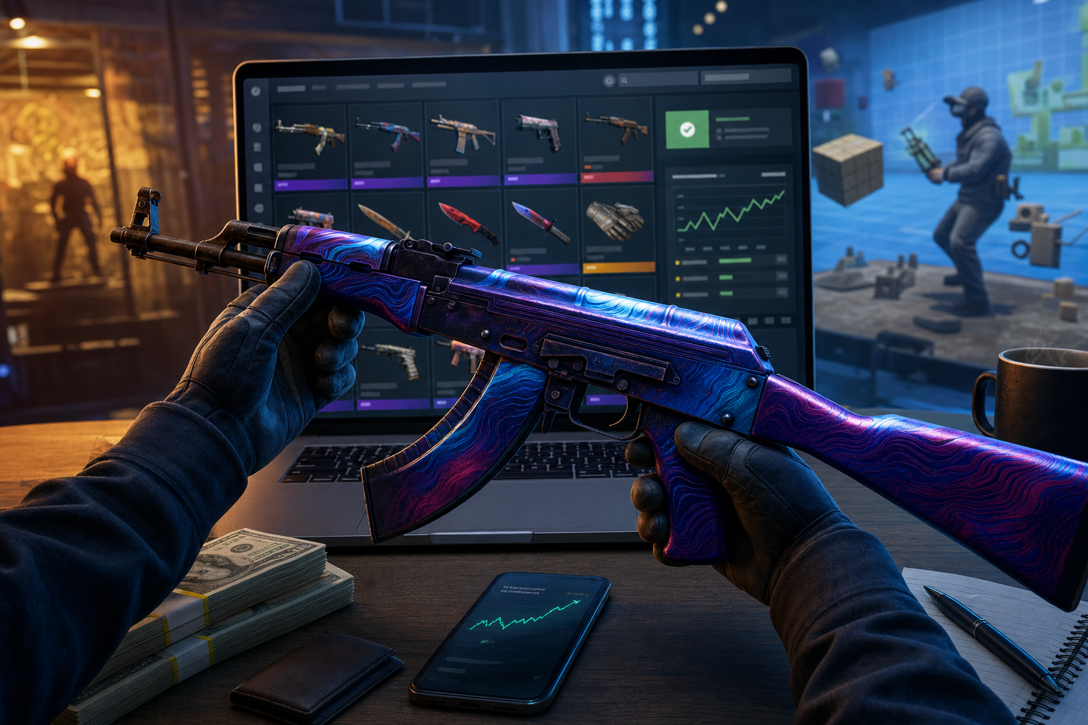 Comment vendre des skins steam facilement en 2026 ?