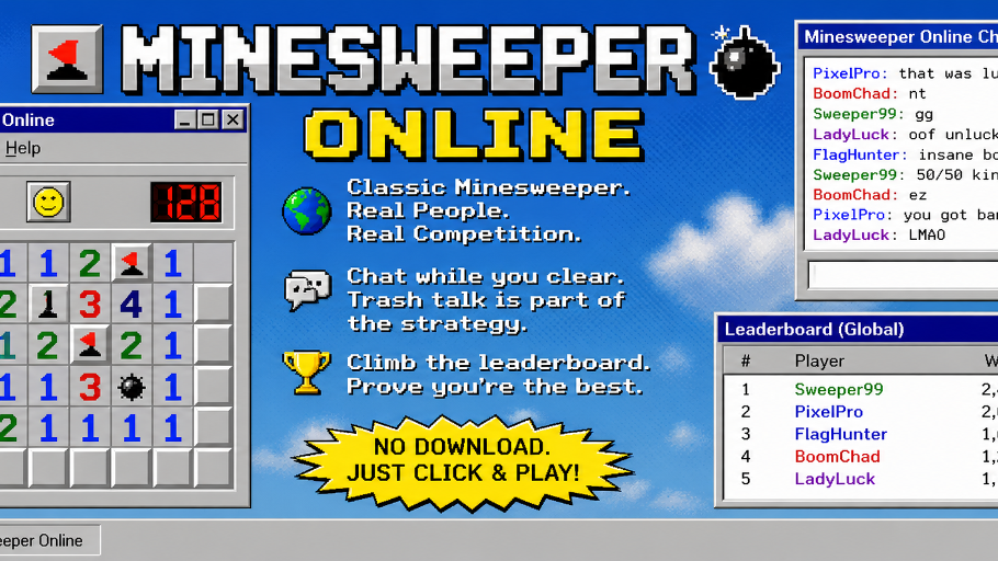 Minesweeper Online '95